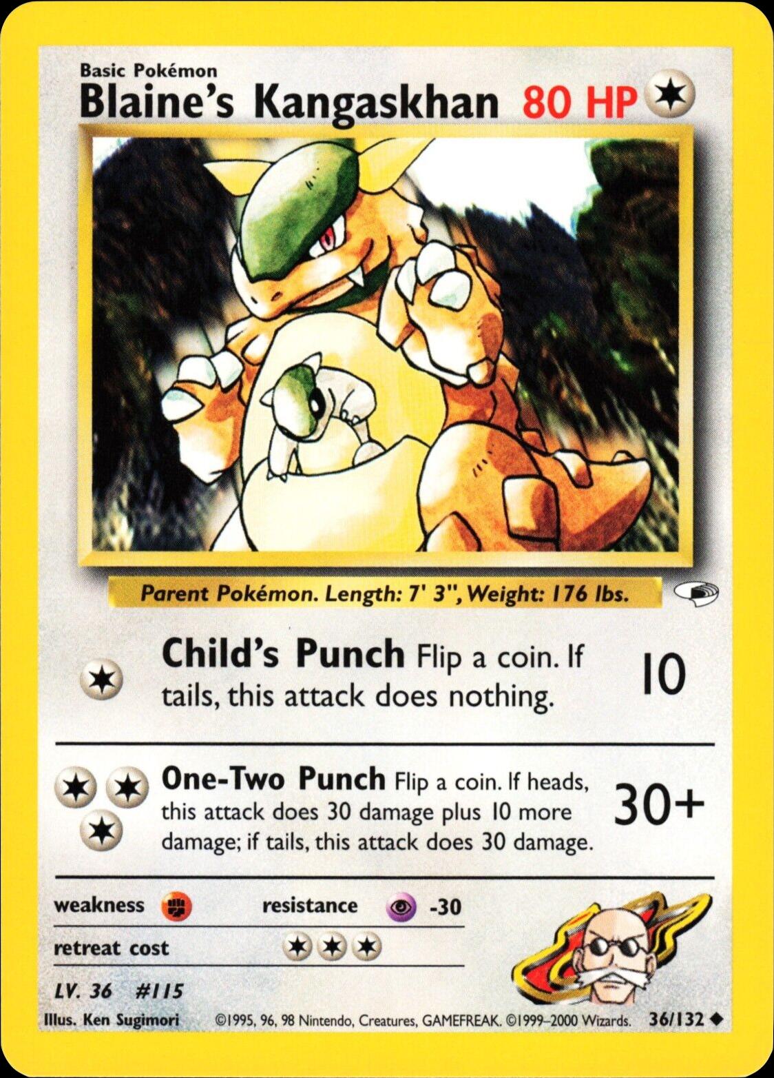 Blaine's Kangaskhan Unlimited