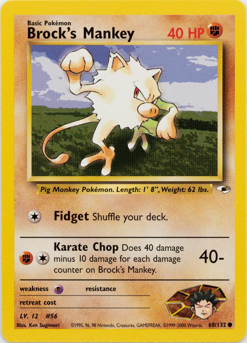 Brock's Mankey (Lv. 12) Unlimited