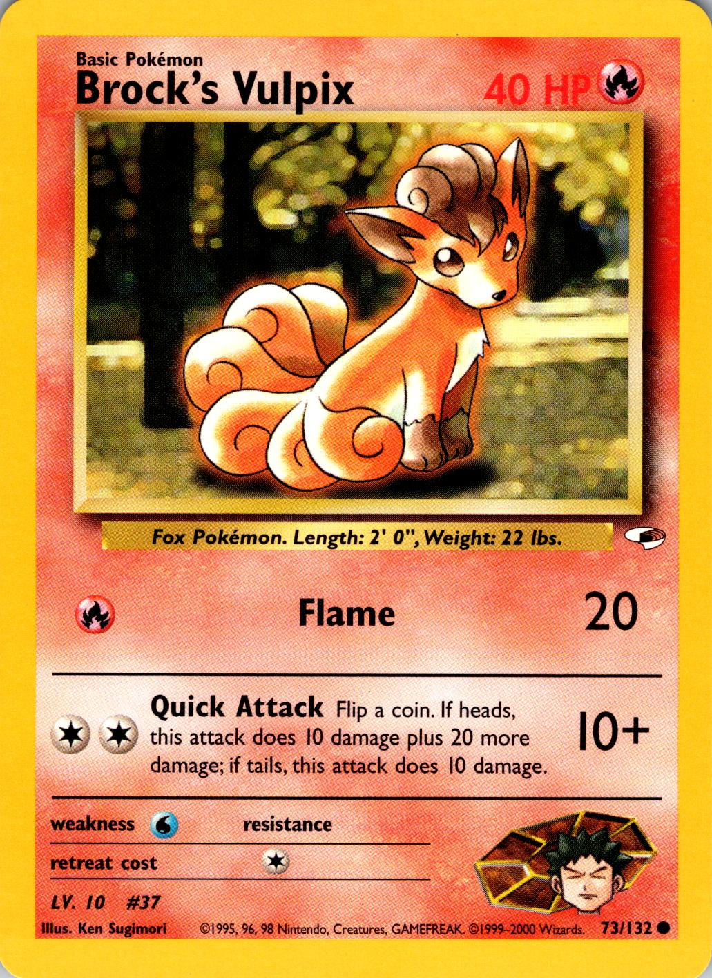 Brock's Vulpix Unlimited