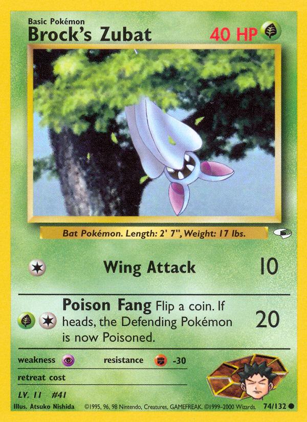 Brock's Zubat (Lv. 11) Unlimited