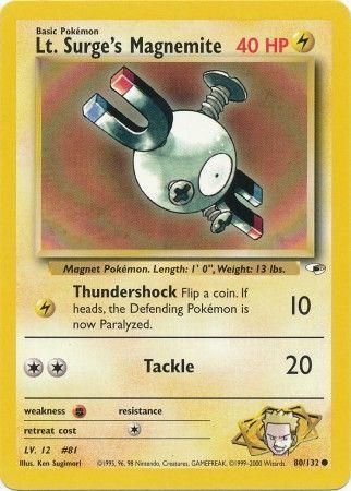 Lt. Surge's Magnemite (Lv. 12) Unlimited