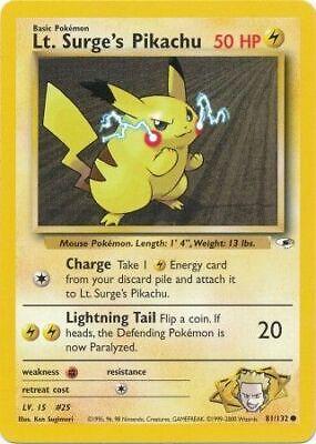 Lt. Surge's Pikachu Unlimited