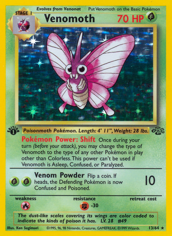 Venomoth 1st Edition