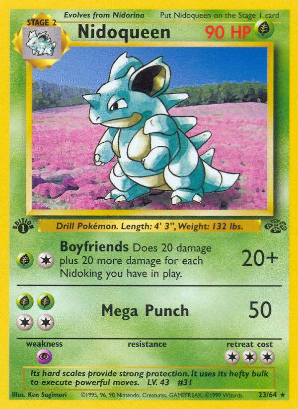 Nidoqueen 1st Edition