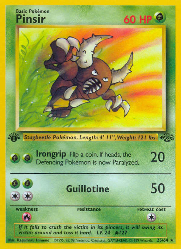 Pinsir 1st Edition
