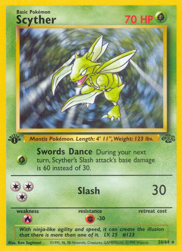 Scyther 1st Edition