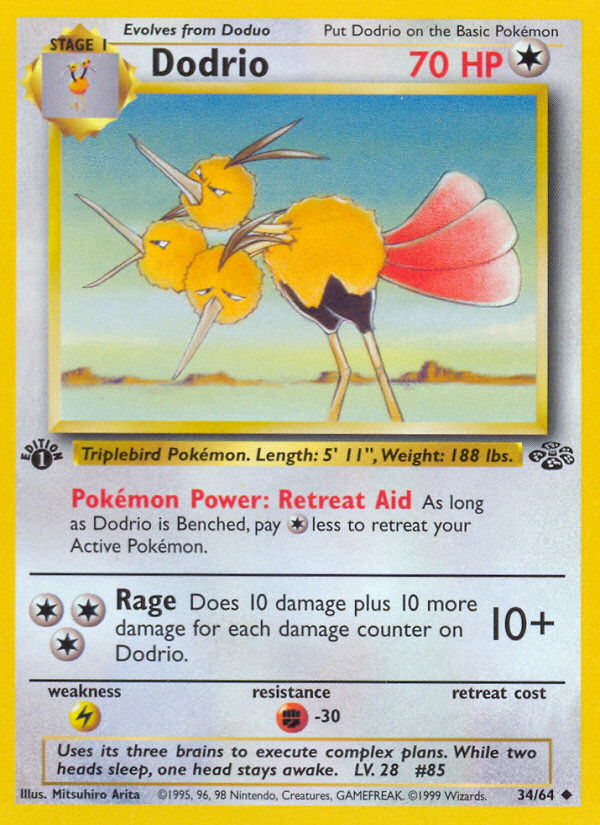 Dodrio 1st Edition