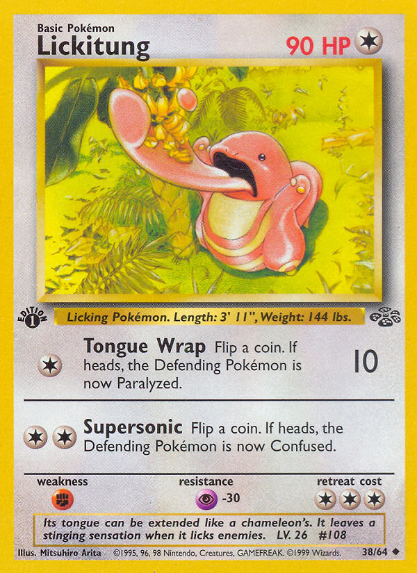 Lickitung 1st Edition