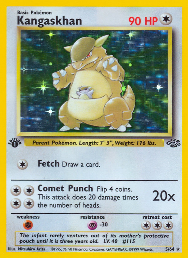 Kangaskhan 1st Edition