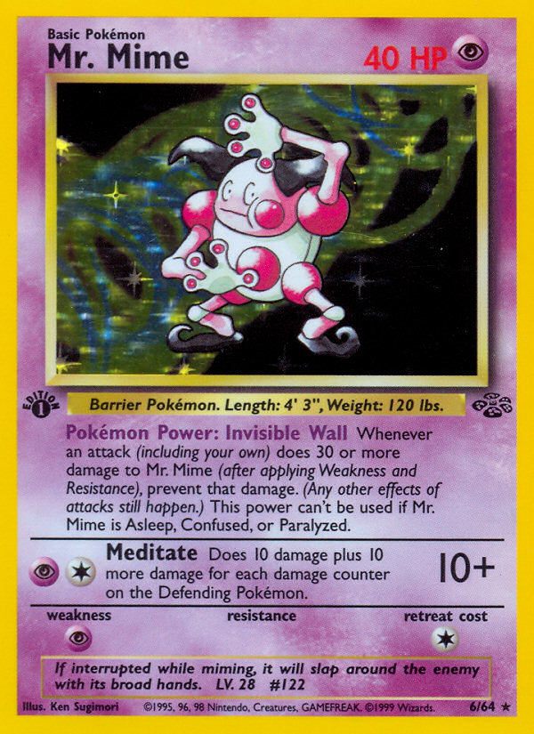 Mr. Mime 1st Edition