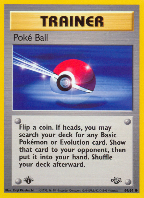 Poké Ball 1st Edition
