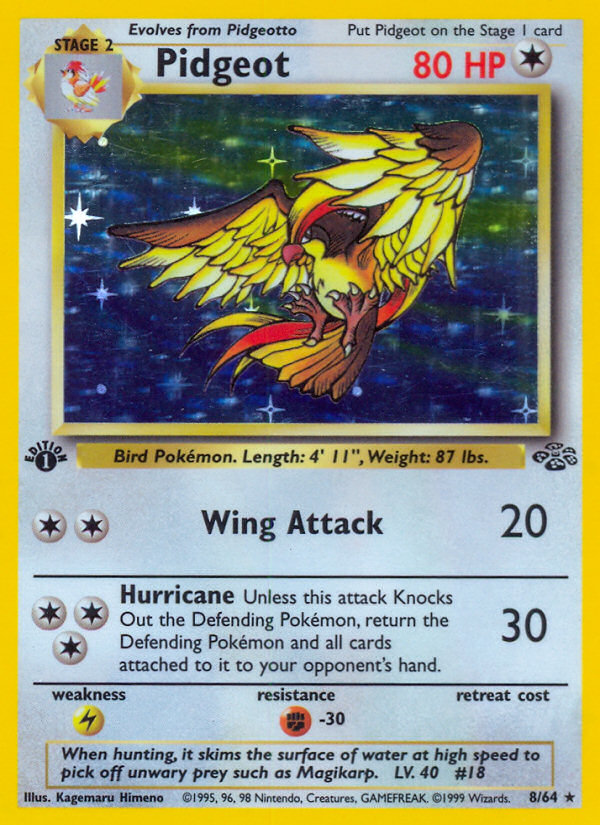 Pidgeot 1st Edition