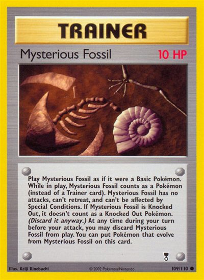 Mysterious Fossil Regular