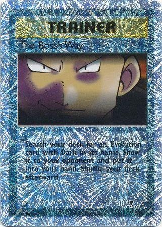 The Boss's Way Reverse Holofoil
