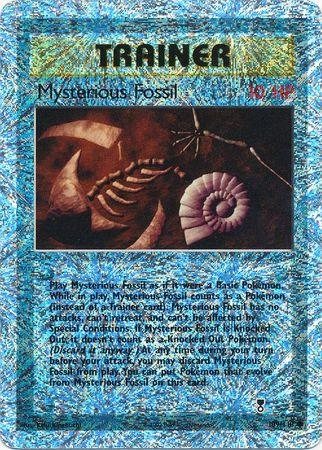 Mysterious Fossil Reverse Holofoil