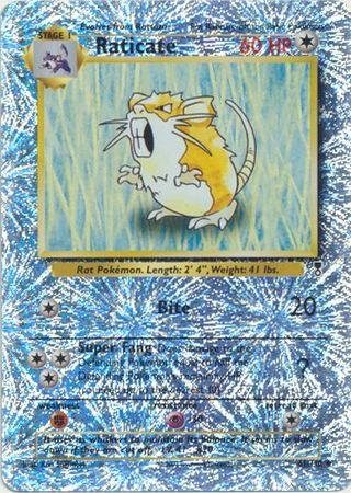Raticate Reverse Holofoil