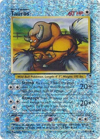 Tauros Reverse Holofoil