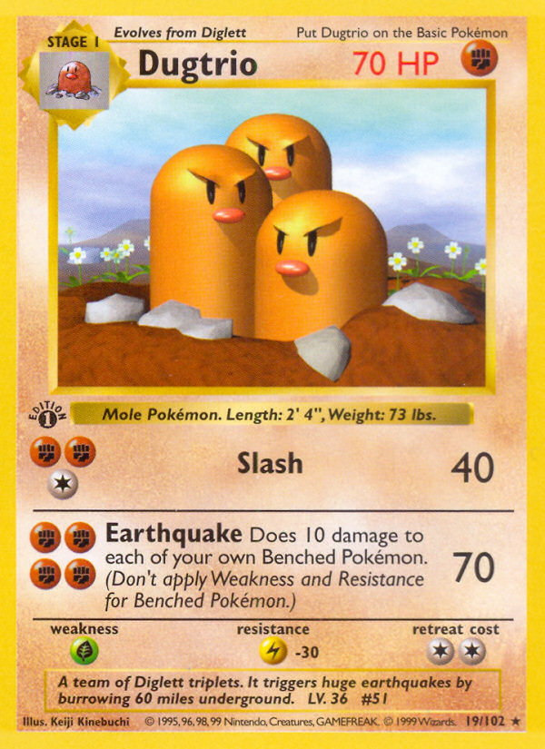 Dugtrio 1st Edition