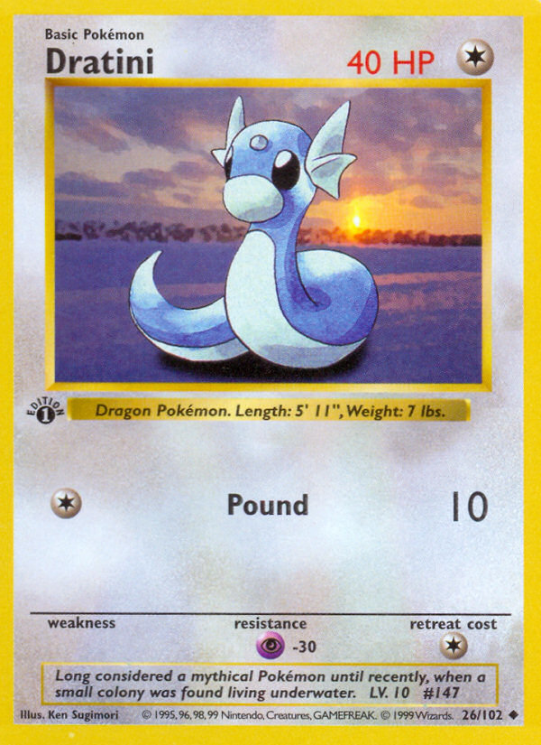 Dratini 1st Edition