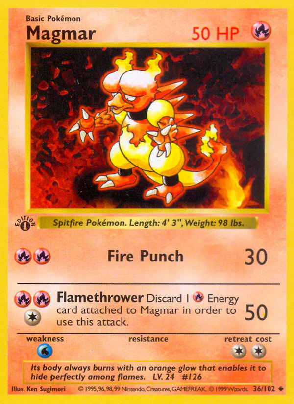 Magmar 1st Edition