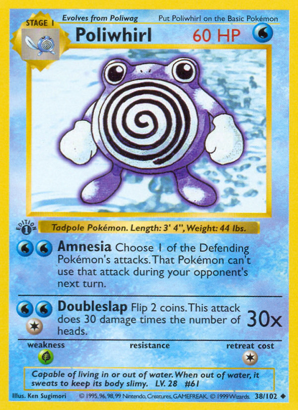 Poliwhirl 1st Edition