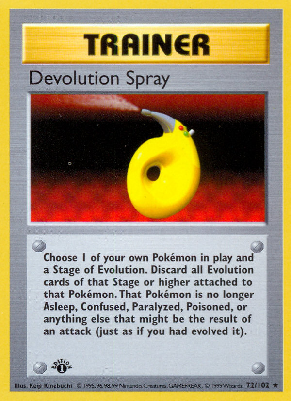 Devolution Spray 1st Edition