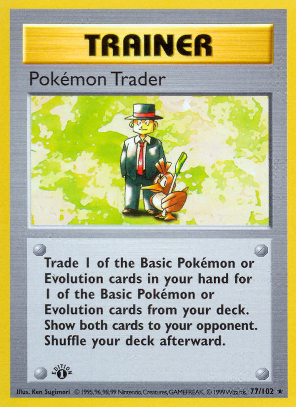 Pokémon Trader 1st Edition
