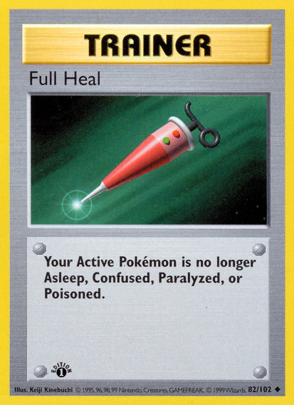 Full Heal 1st Edition