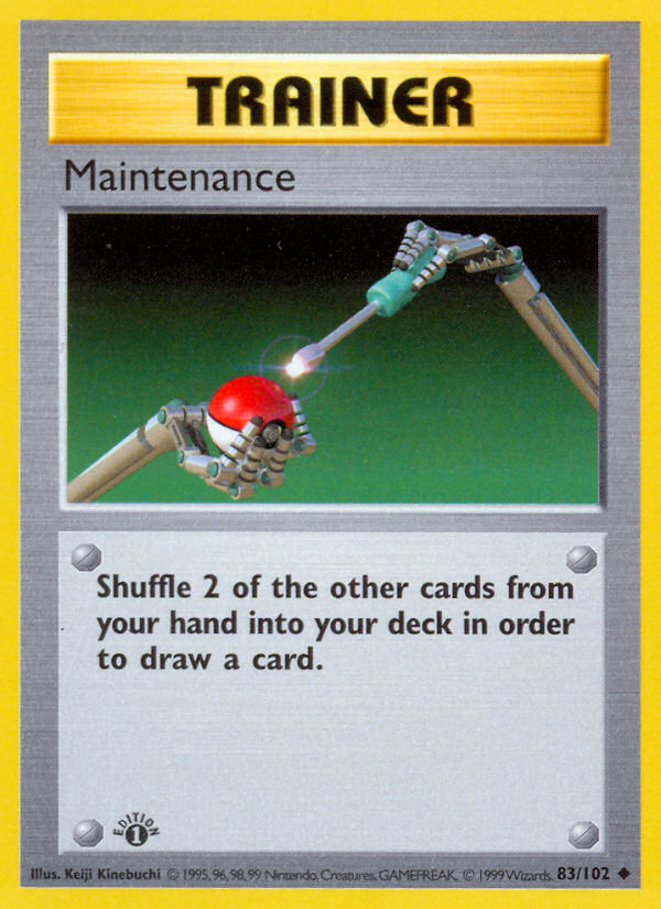 Maintenance 1st Edition