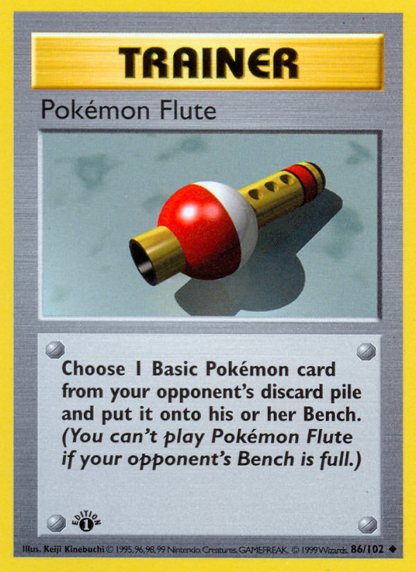 Pokémon Flute 1st Edition
