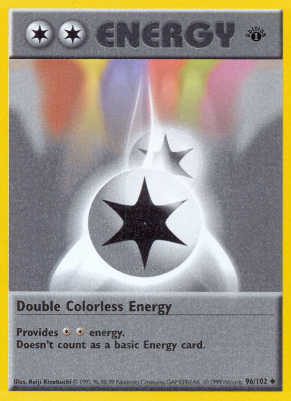 Double Colorless Energy 1st Edition