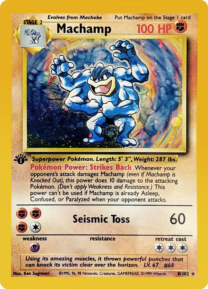Machamp 1st Edition (Shadowed)