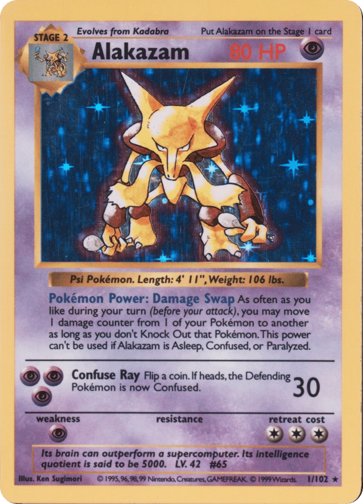 Alakazam Shadowless