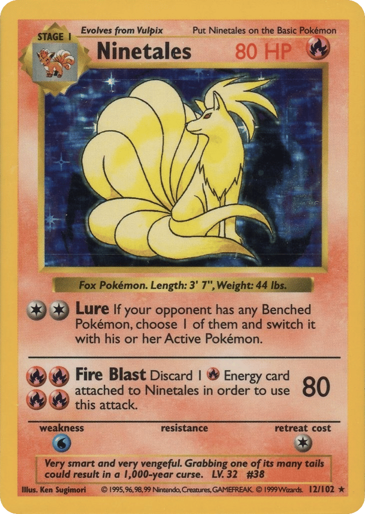Ninetales Shadowless