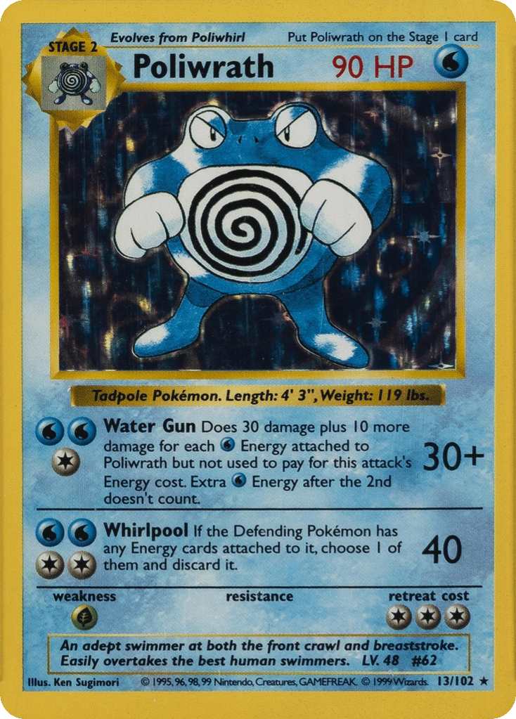 Poliwrath Shadowless