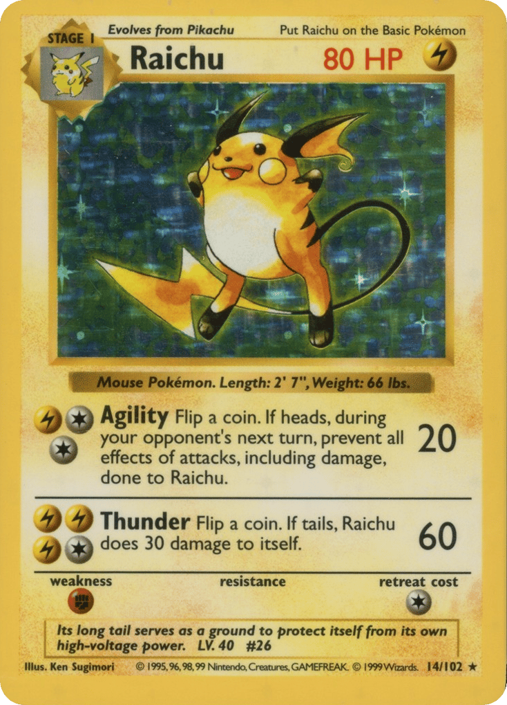 Raichu Shadowless
