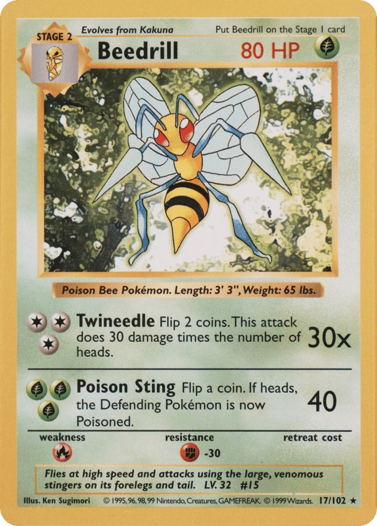 Beedrill Shadowless