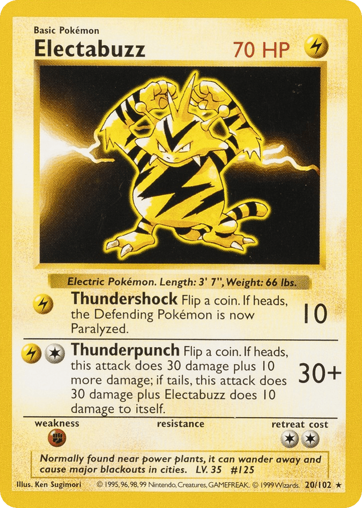 Electabuzz Shadowless