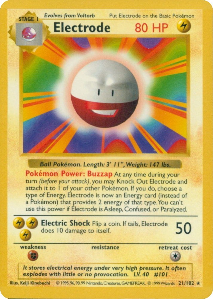 Electrode Shadowless