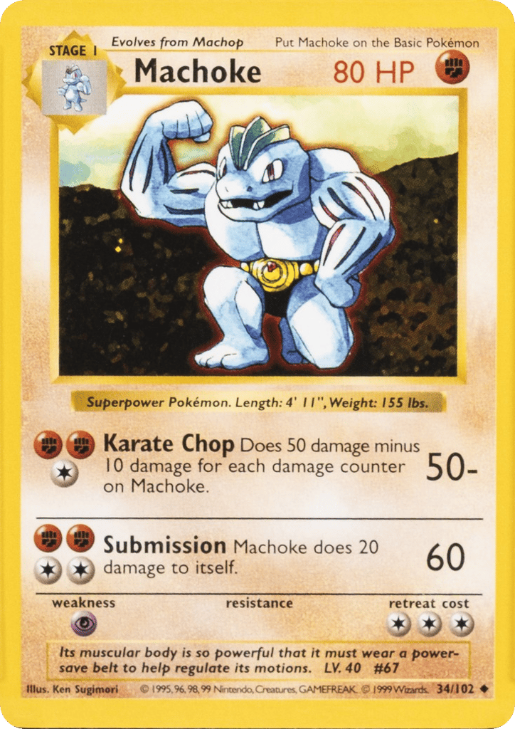 Machoke Shadowless