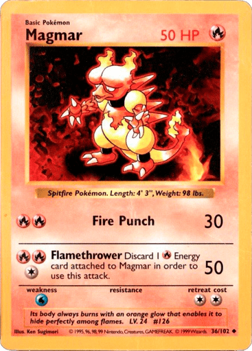 Magmar Shadowless