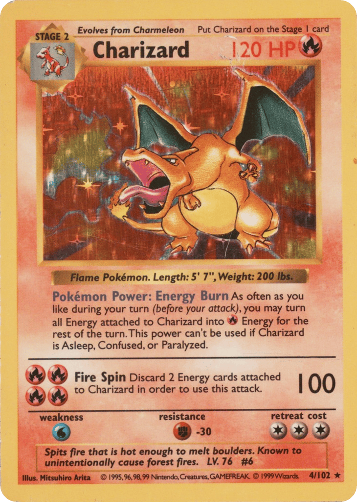 Charizard Shadowless