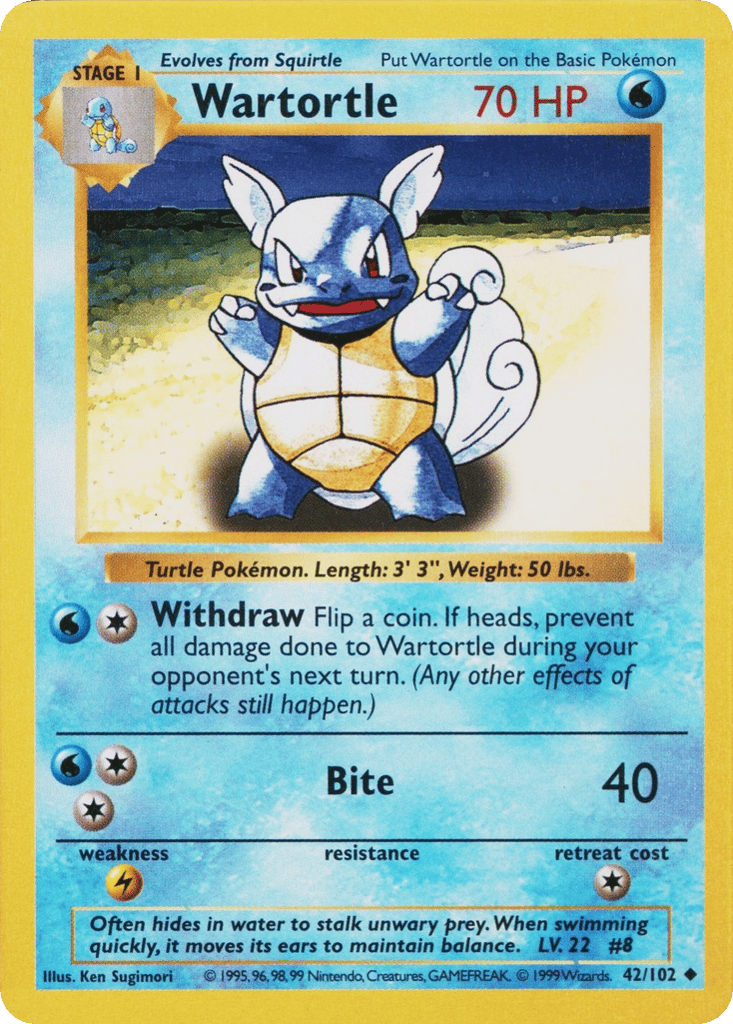 Wartortle Shadowless