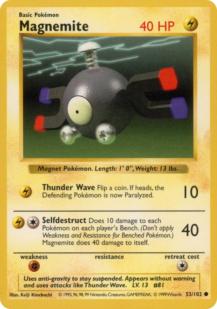 Magnemite Shadowless
