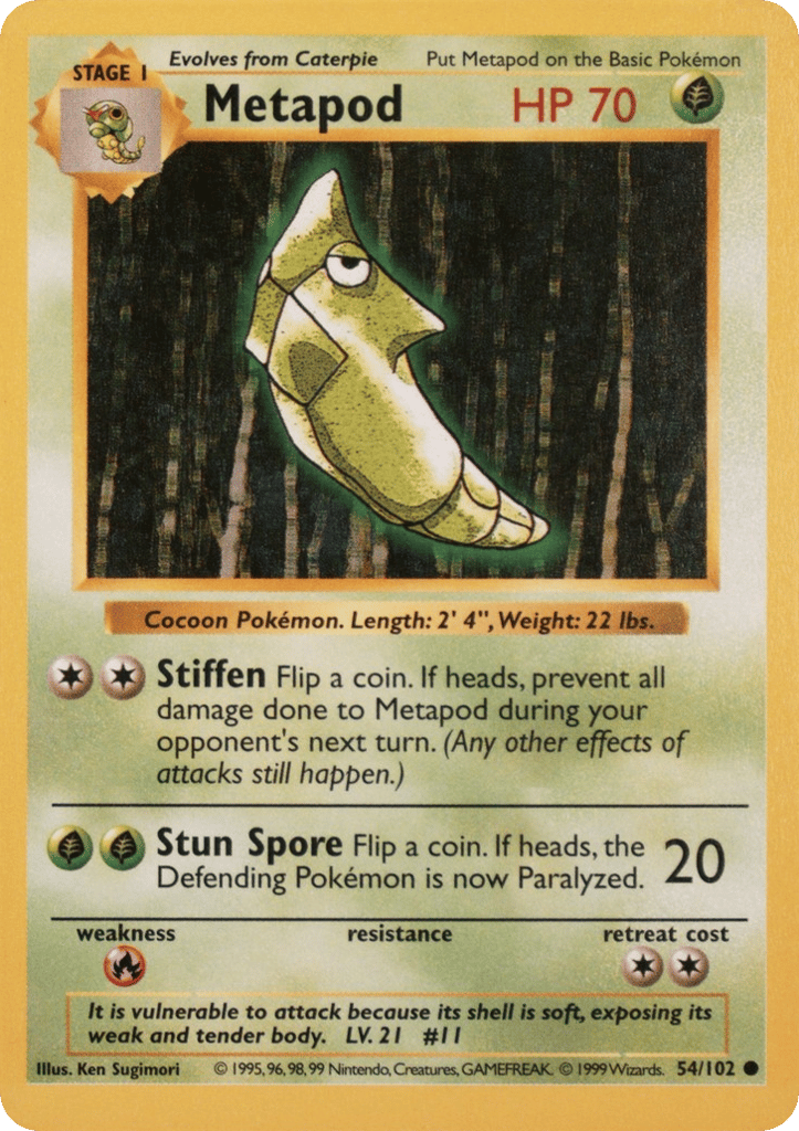 Metapod Shadowless