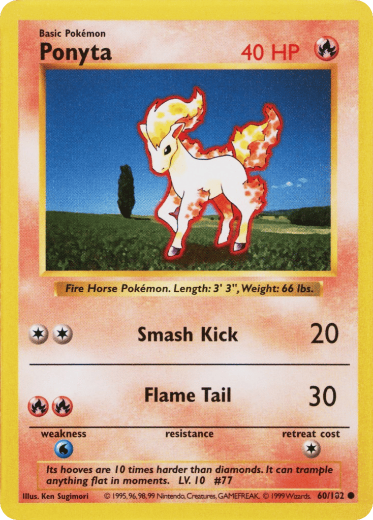 Ponyta Shadowless