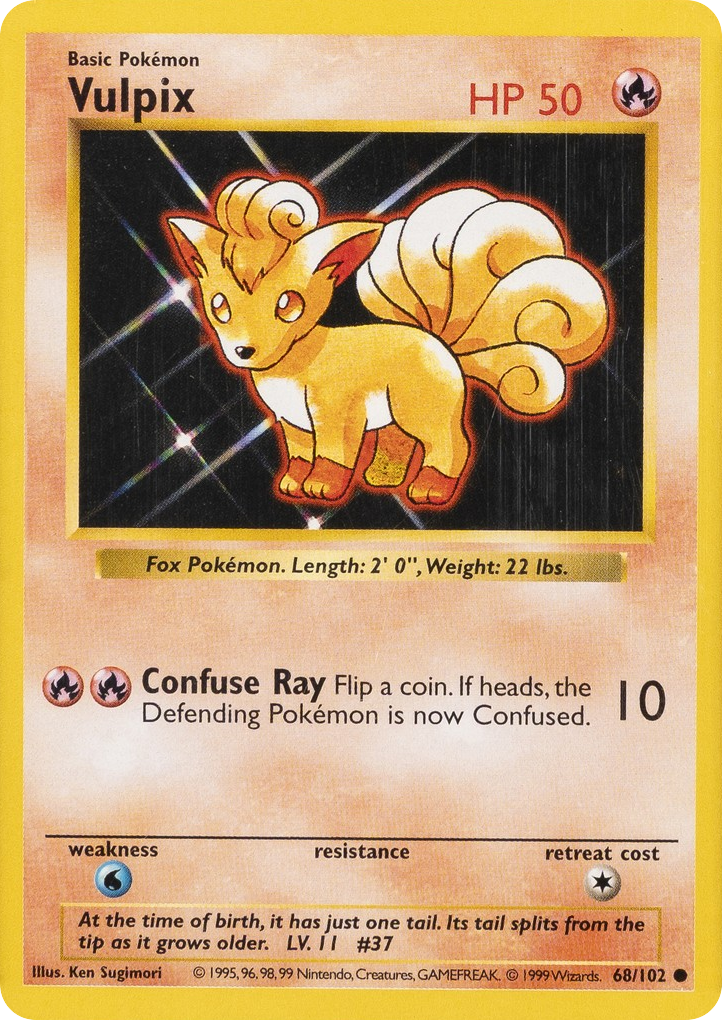 Vulpix Shadowless