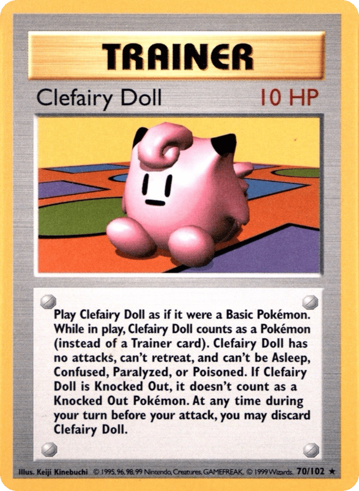 Clefairy Doll Shadowless