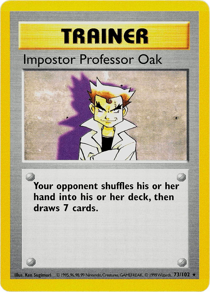 Imposter Professor Oak Shadowless