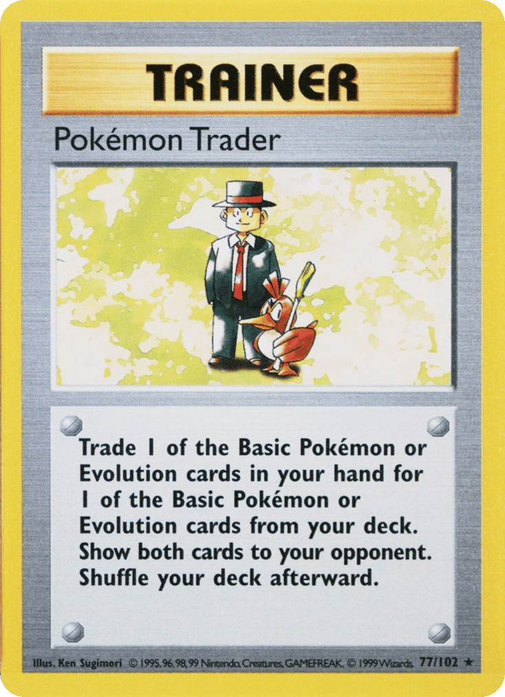 Pokémon Trader Shadowless